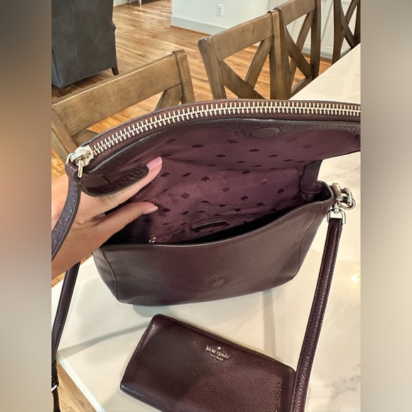 EUC Kate Spade matching purse and wallet - Picture 5 of 7